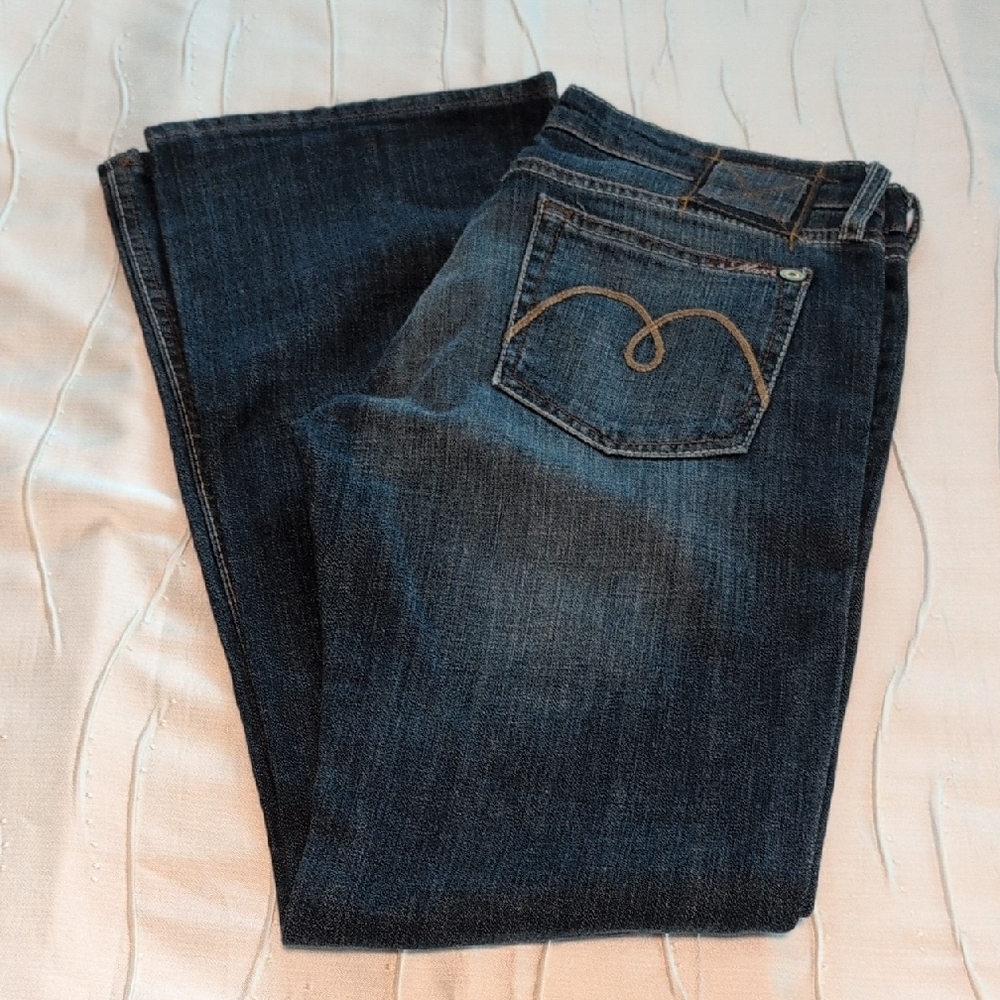 Mavi Dark Blue Flare Jeans